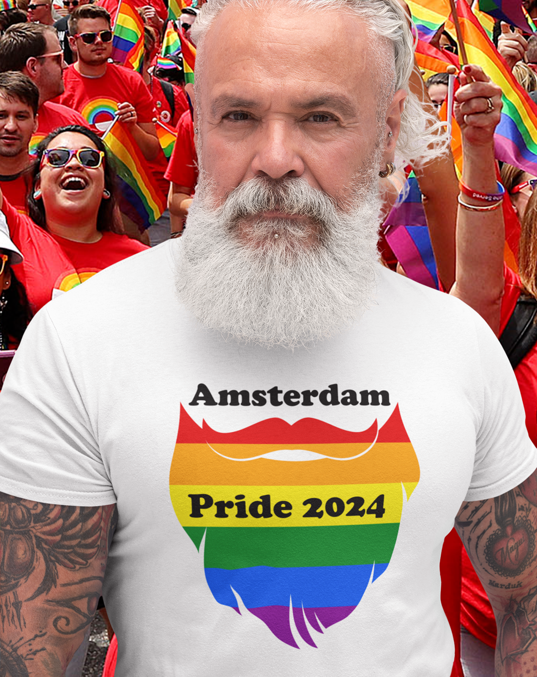 Amsterdam Pride 2024 - Heren T-Shirt