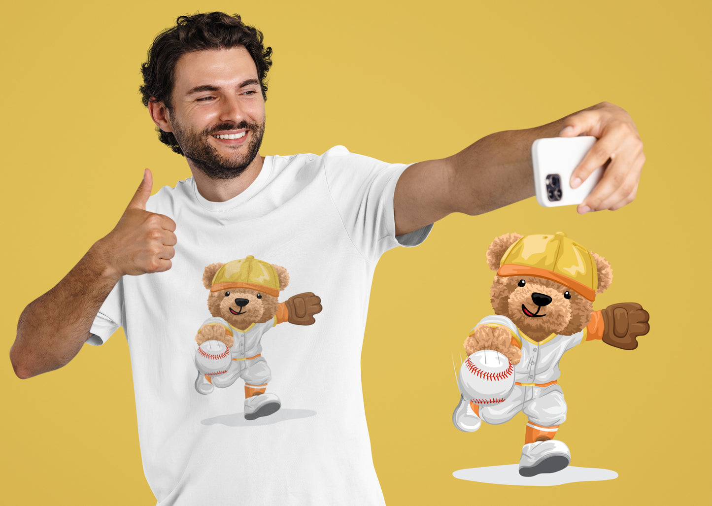 Honkballer - Uniseks Beren T-Shirt 🐻🐻🐻