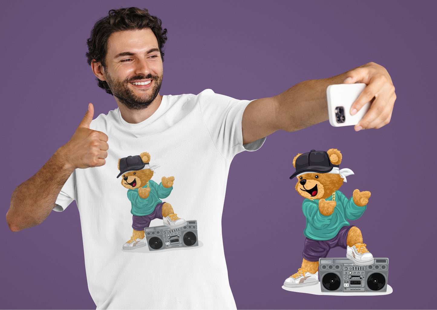 Streetdancer - Uniseks Beren T-Shirt 🐻🐻🐻