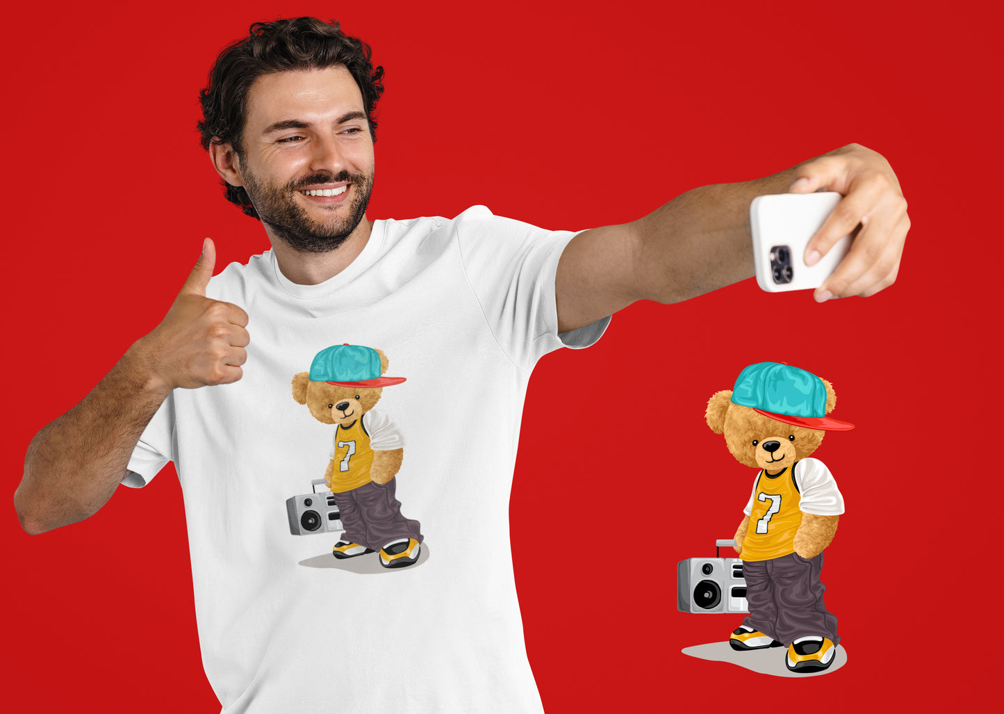 Urban - Uniseks Beren T-Shirt 🐻🐻🐻