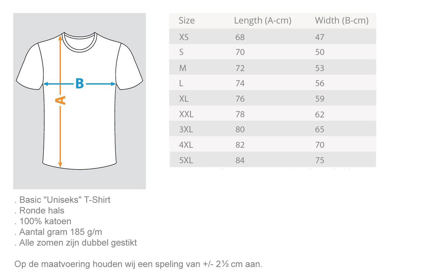 Koningsdag - Uniseks T-Shirt